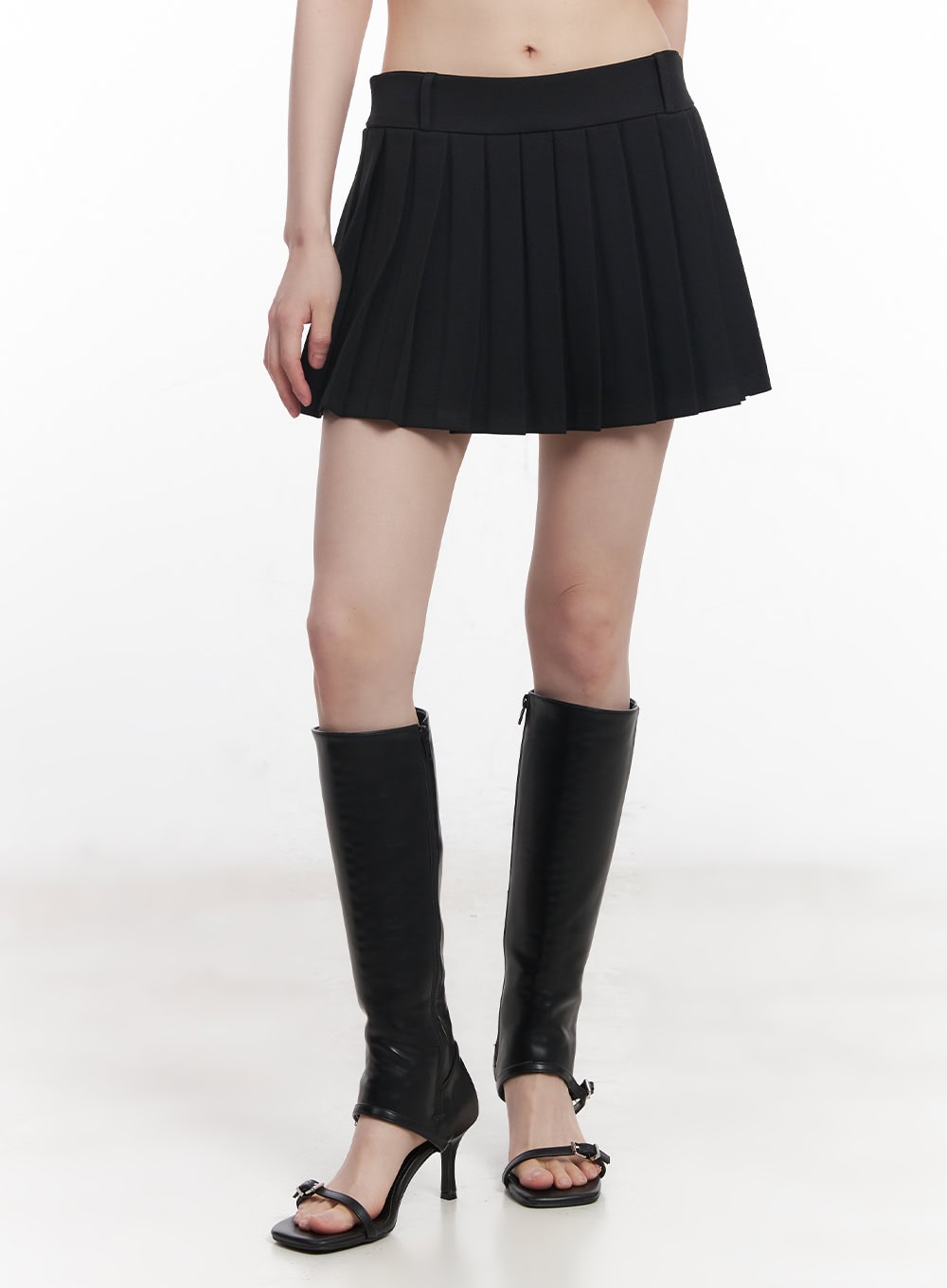 Pleated Mini Skirt CU506