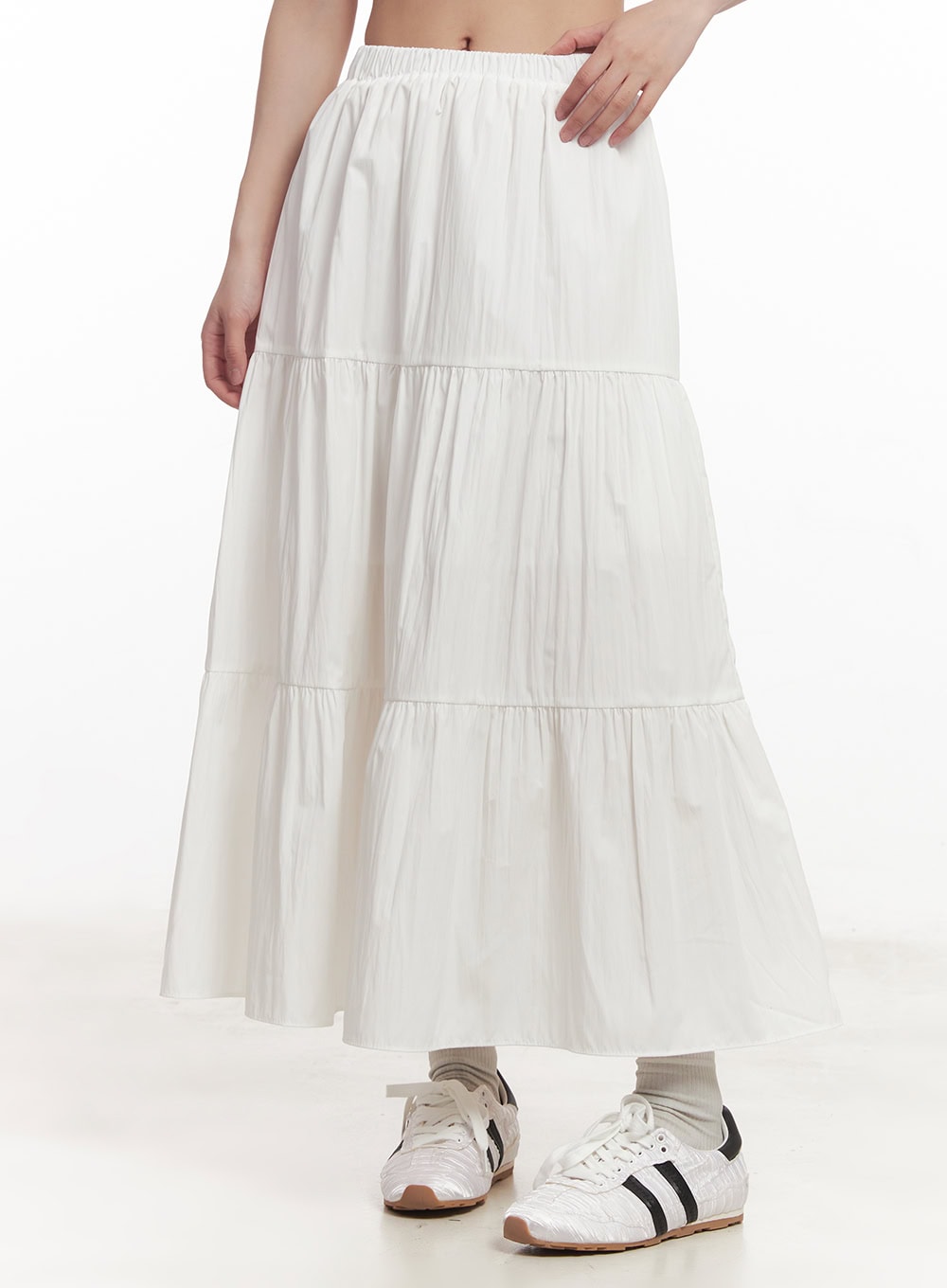 Tiered Maxi Skirt CA518