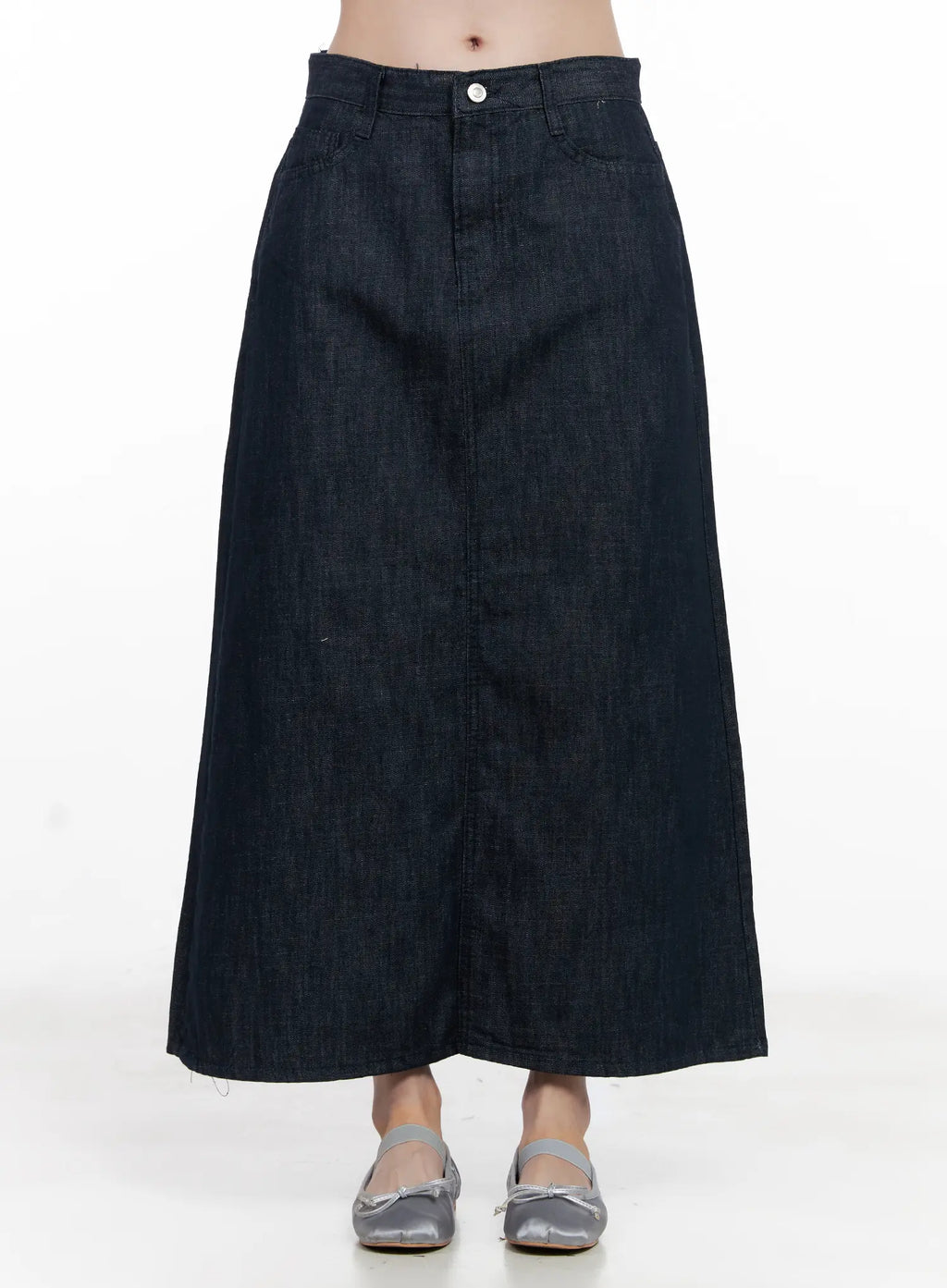 Side-Slit Long Skirt CL523