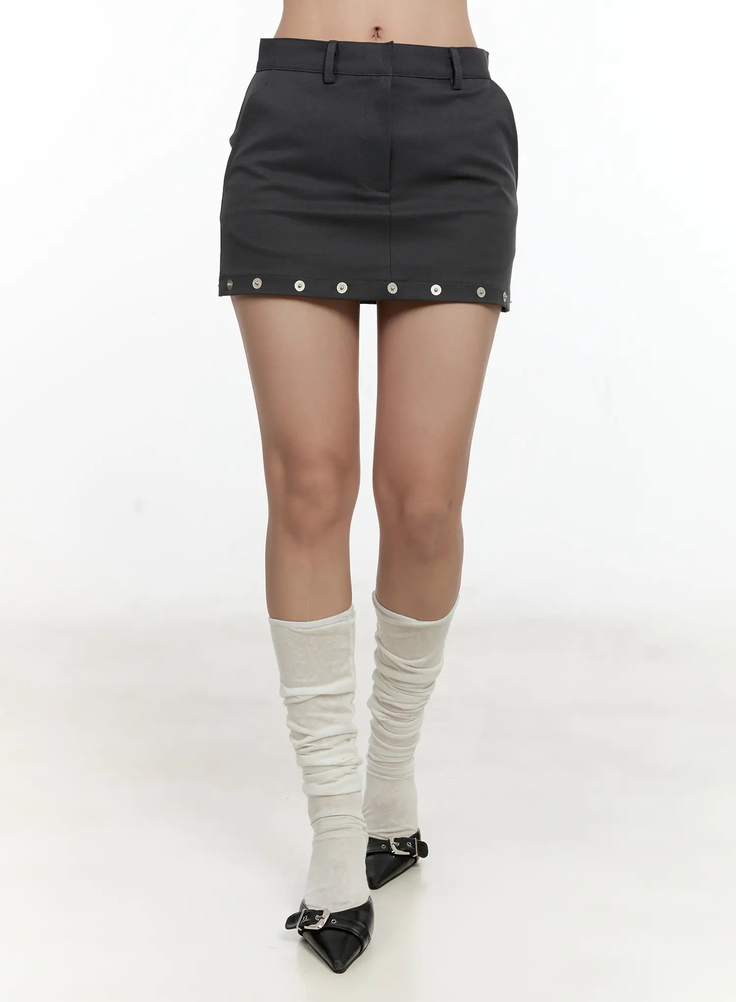 Studded Mini Skirt CG501