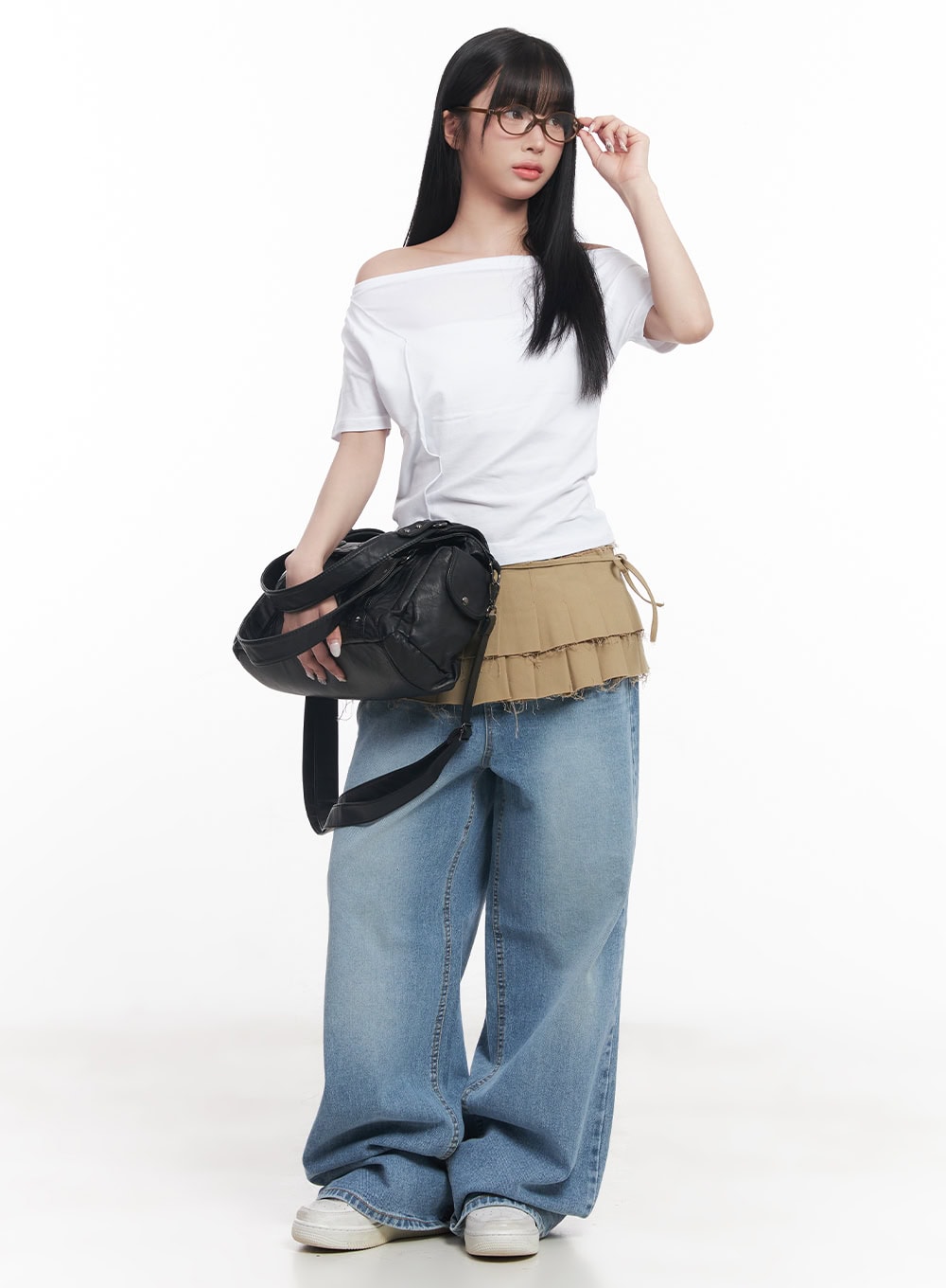 Essential Pleated Layering Skirt CY527