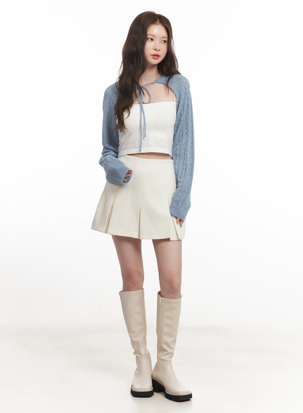 Essential Pleated Mini Skirt CA502