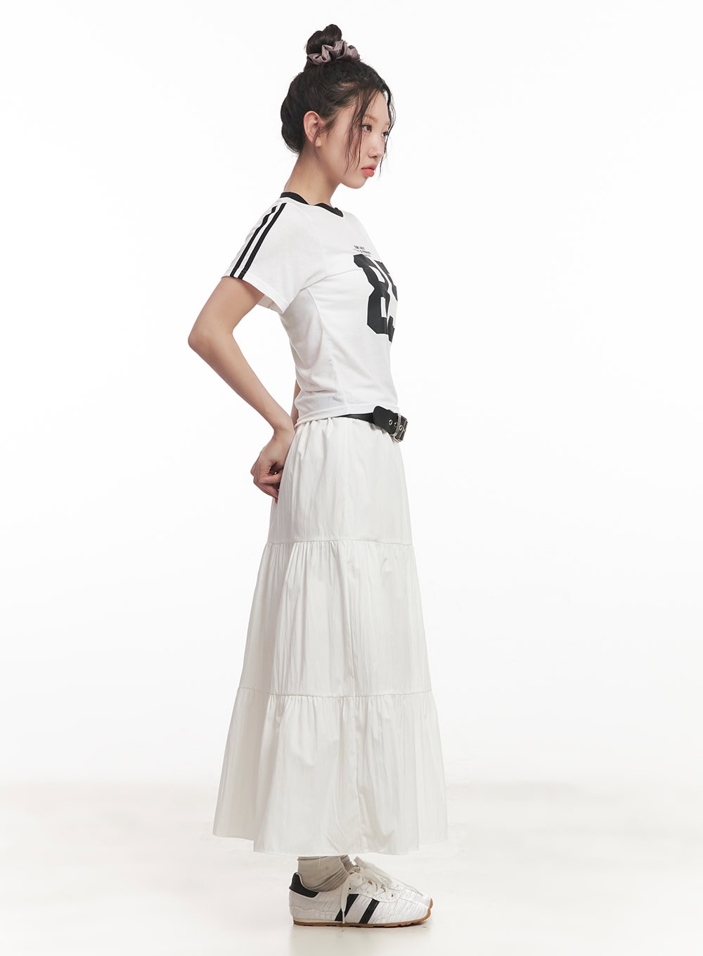 Tiered Maxi Skirt CA518