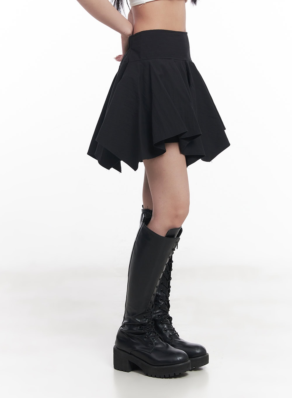 Flare Handkerchief Mini Skirt CY527