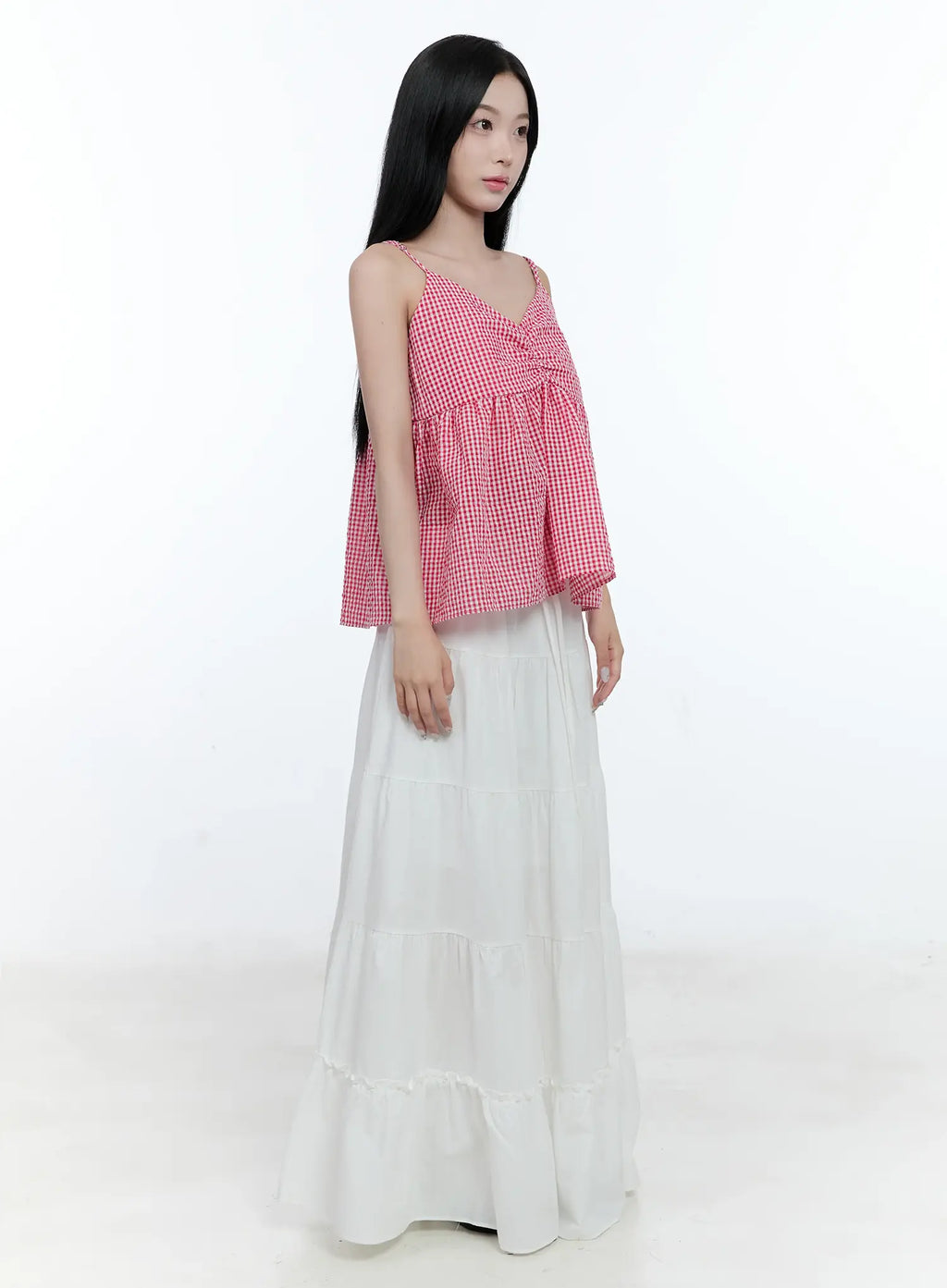 Tiered Frill Maxi Skirt CL530