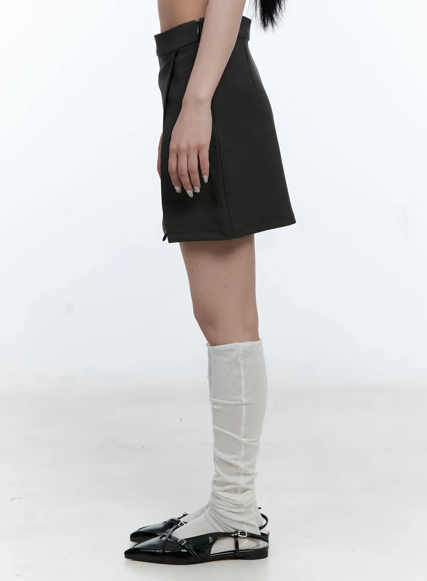 Slit Wrap Mini Skort CL530