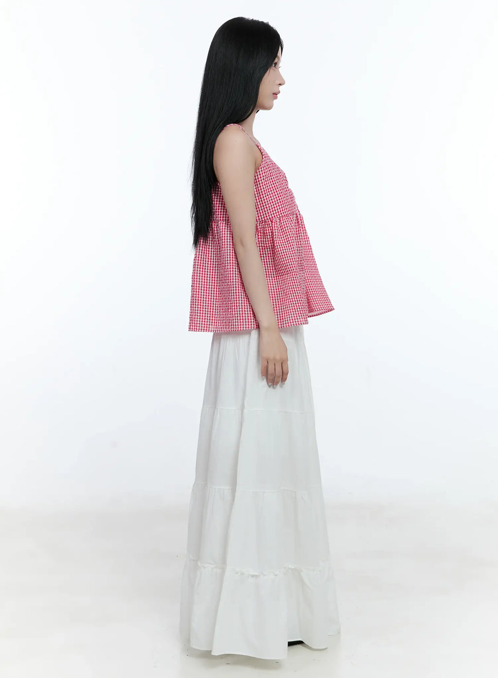 Tiered Frill Maxi Skirt CL530