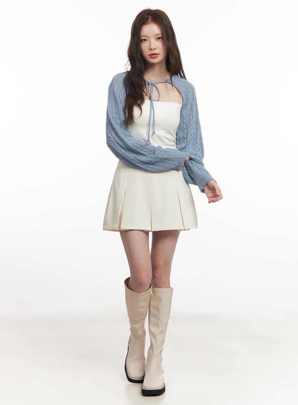 Essential Pleated Mini Skirt CA502