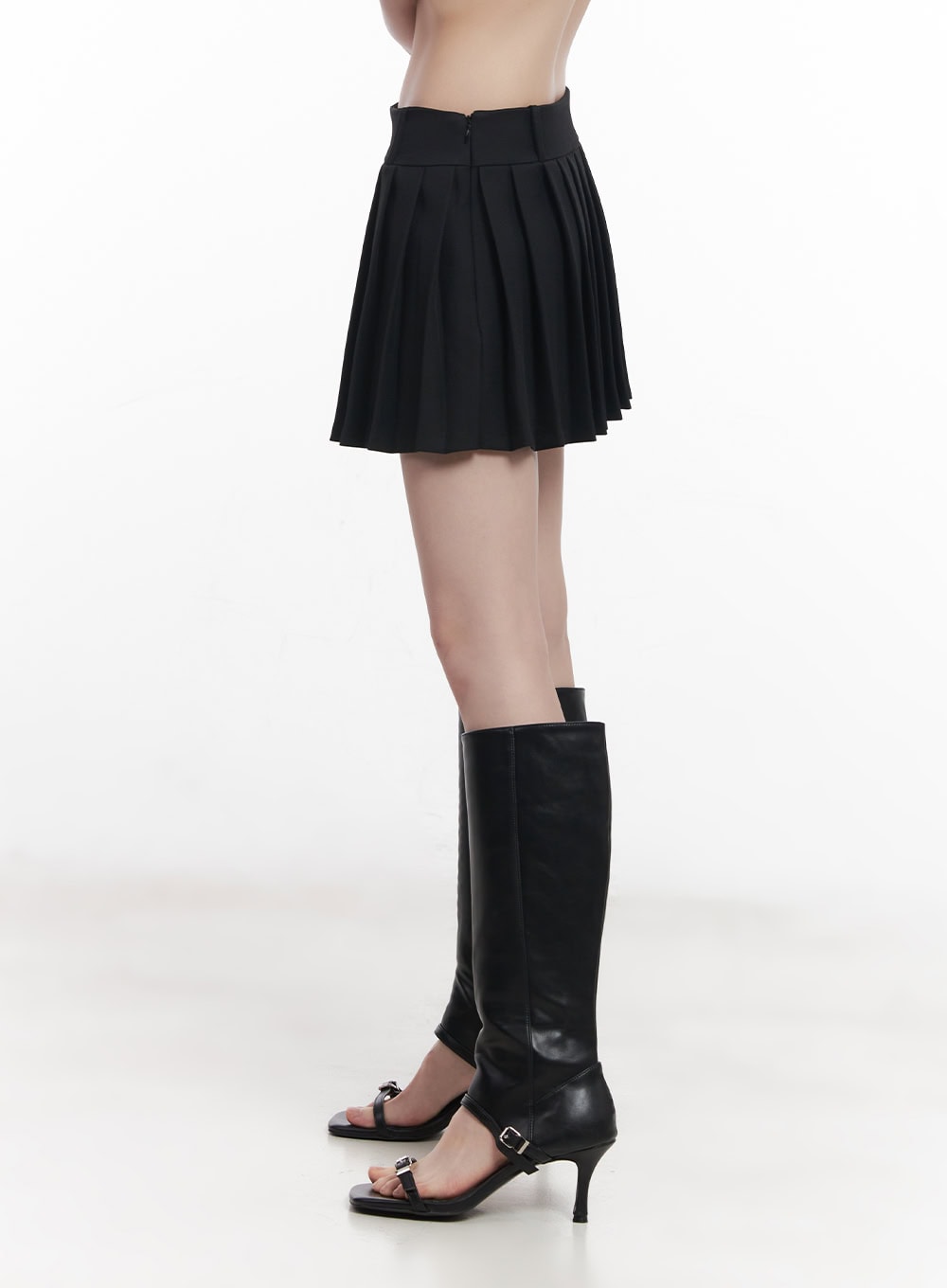 Pleated Mini Skirt CU506