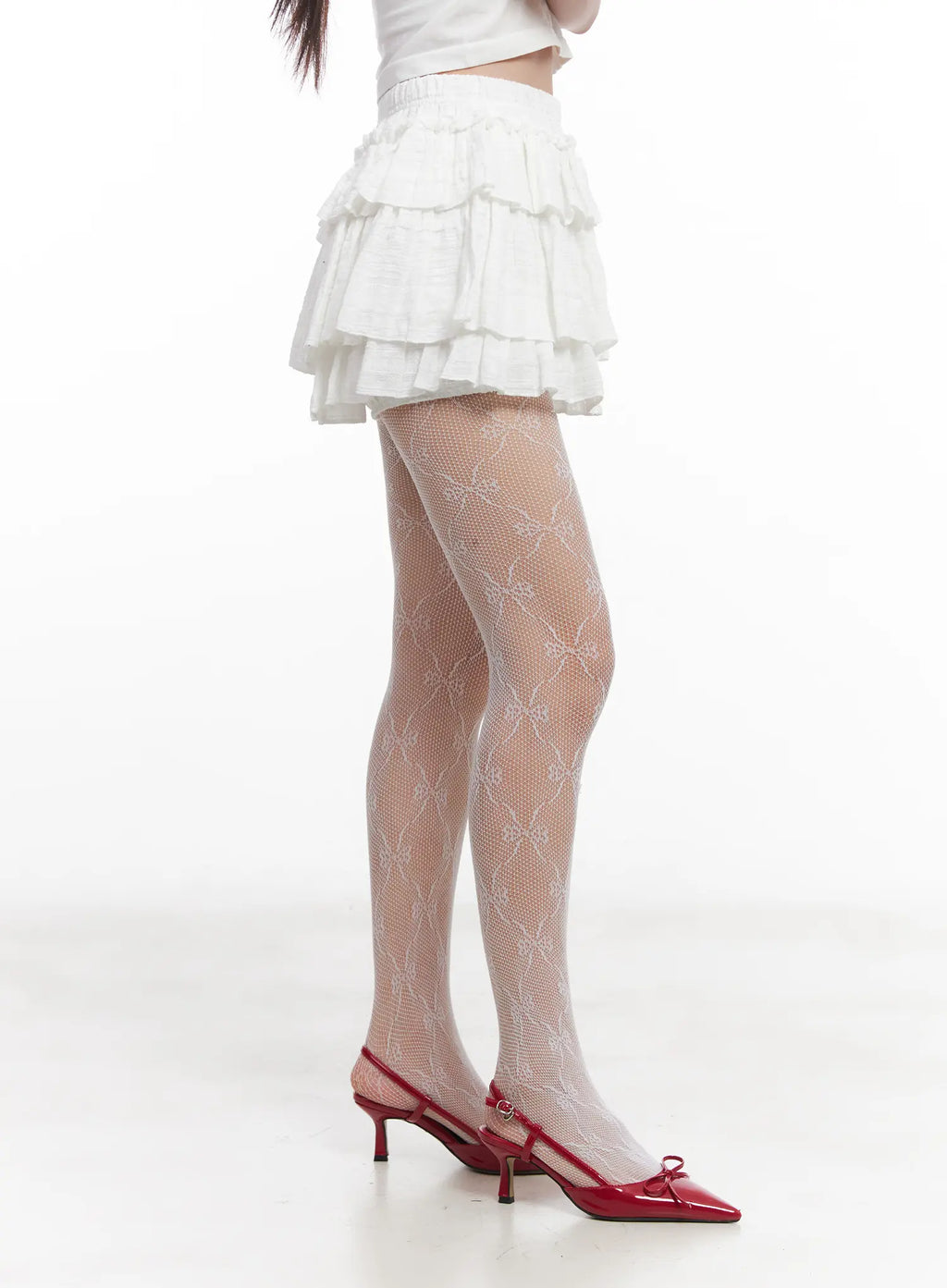 Ruffle Tiered Mini Skirt CU516