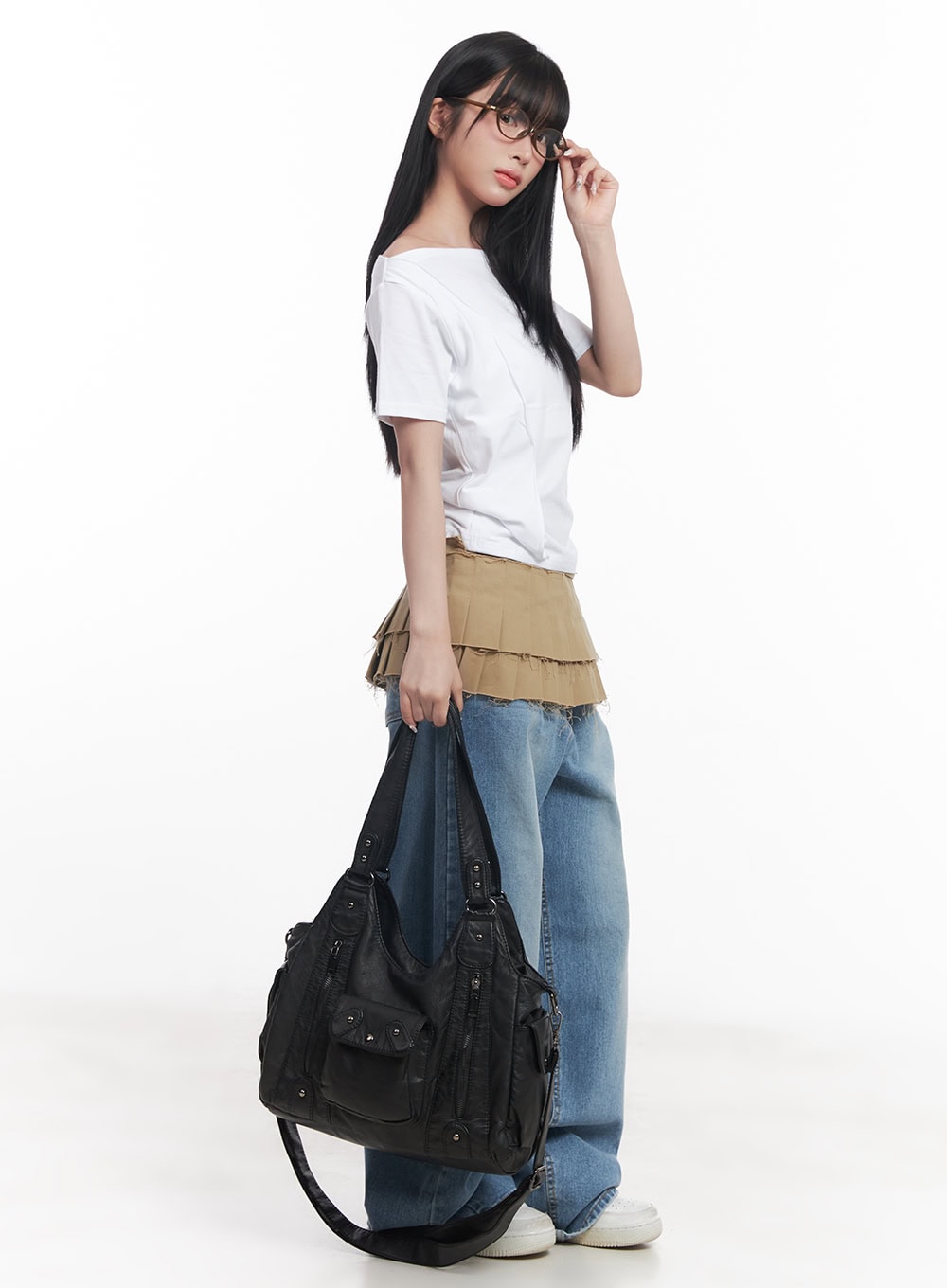 Essential Pleated Layering Skirt CY527