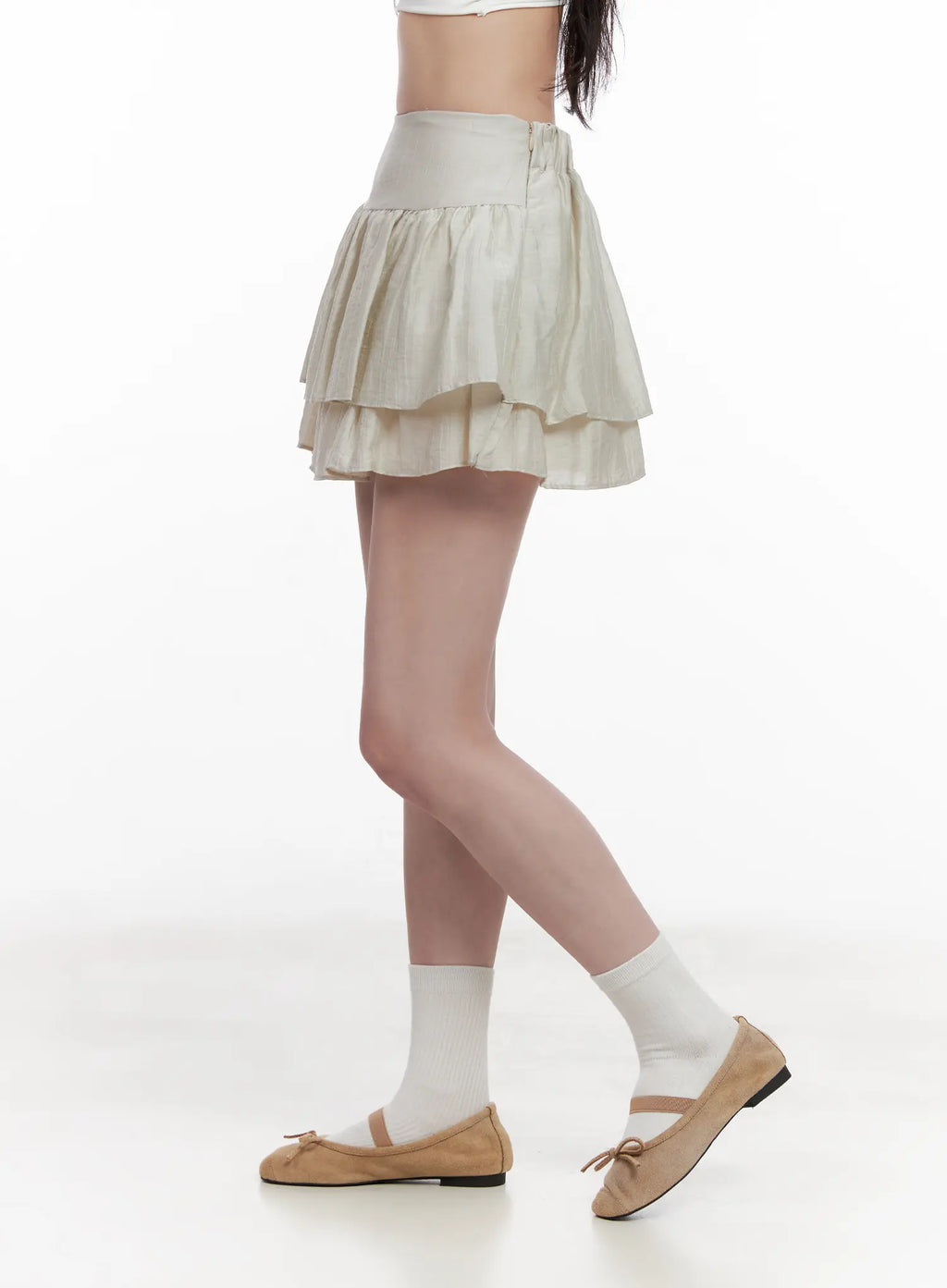 Tiered Frill Mini Skirt CL515