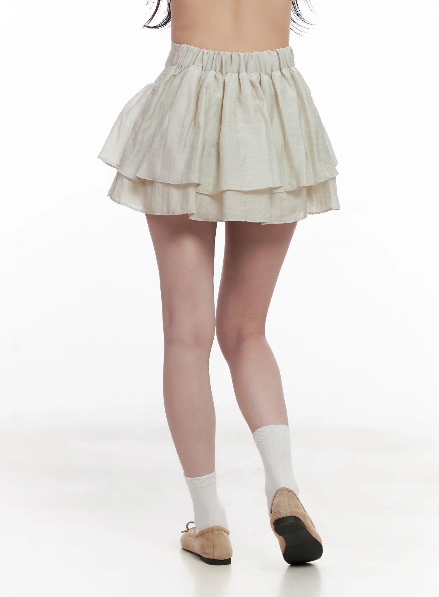 Tiered Frill Mini Skirt CL515