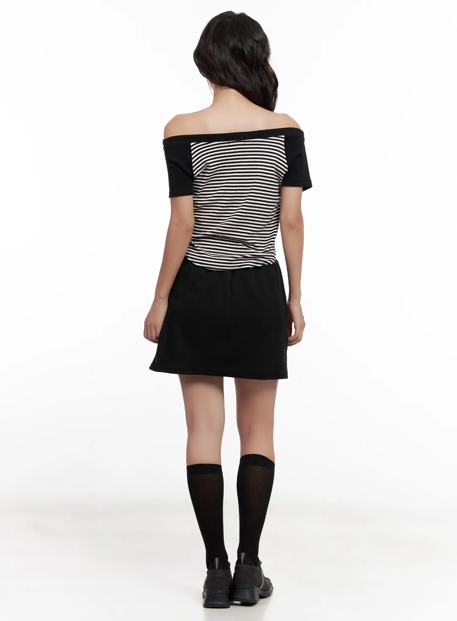 Drawstring Sweat Skirt CL518