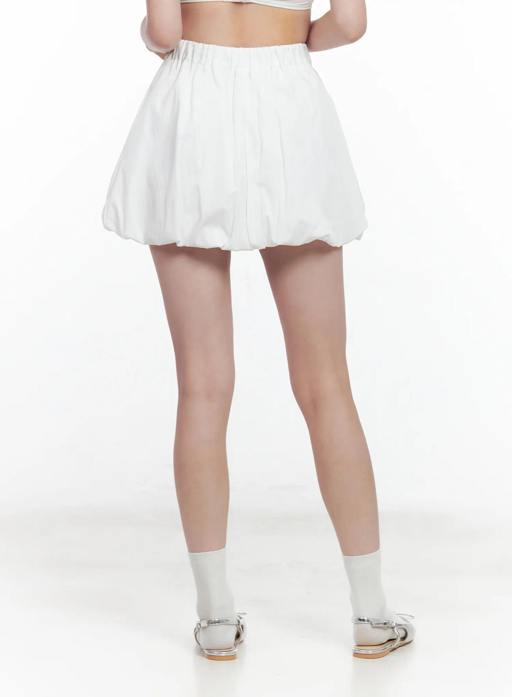 High-Waisted Mini Bubble Skirt CL502