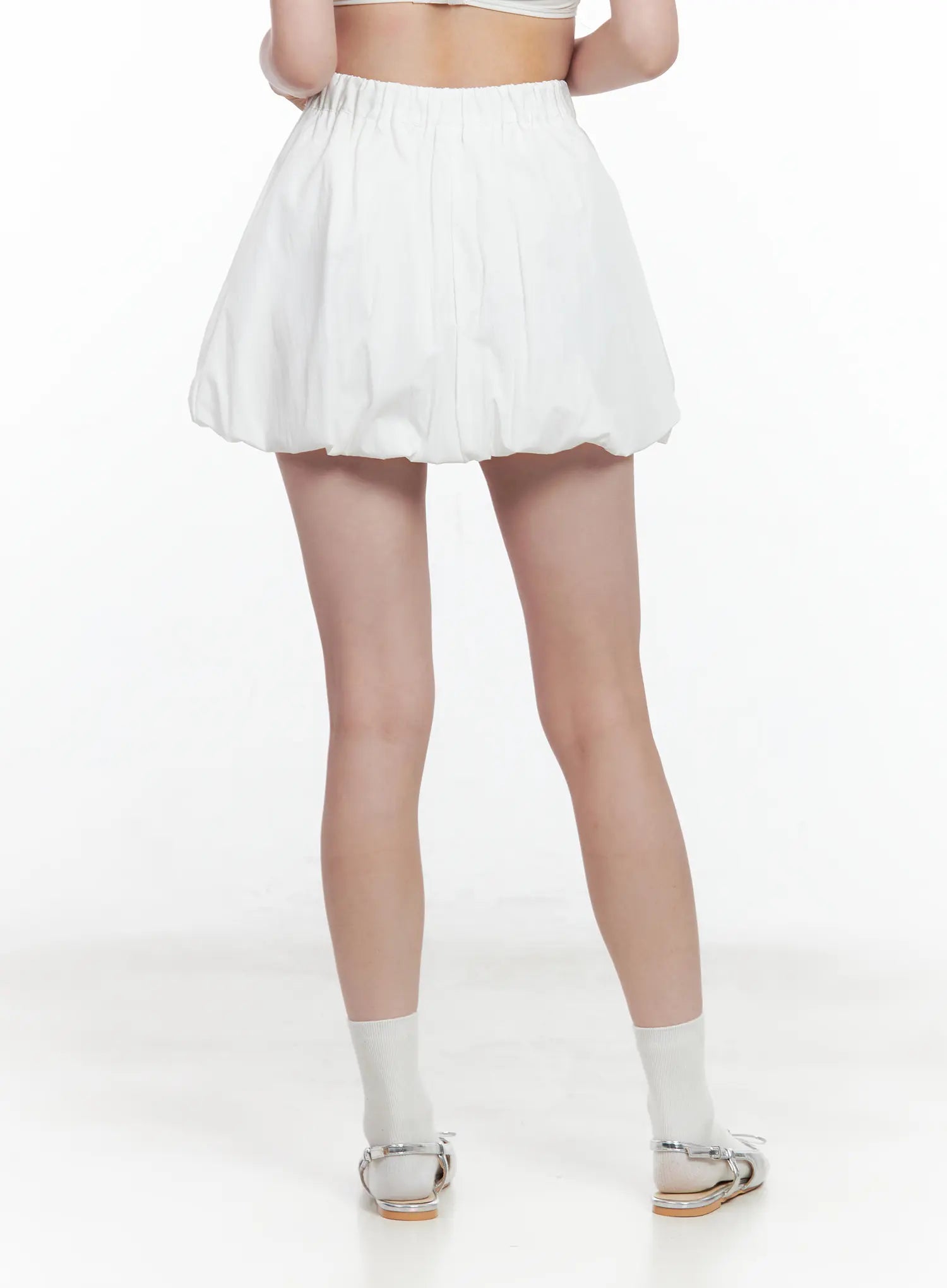High-Waisted Mini Bubble Skirt CL502
