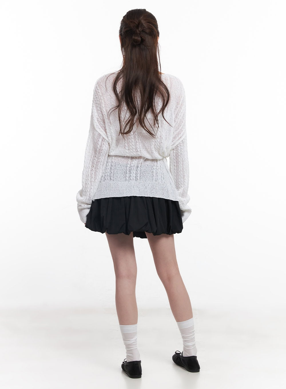 Low Rise Puffy Mini Skirt CY519