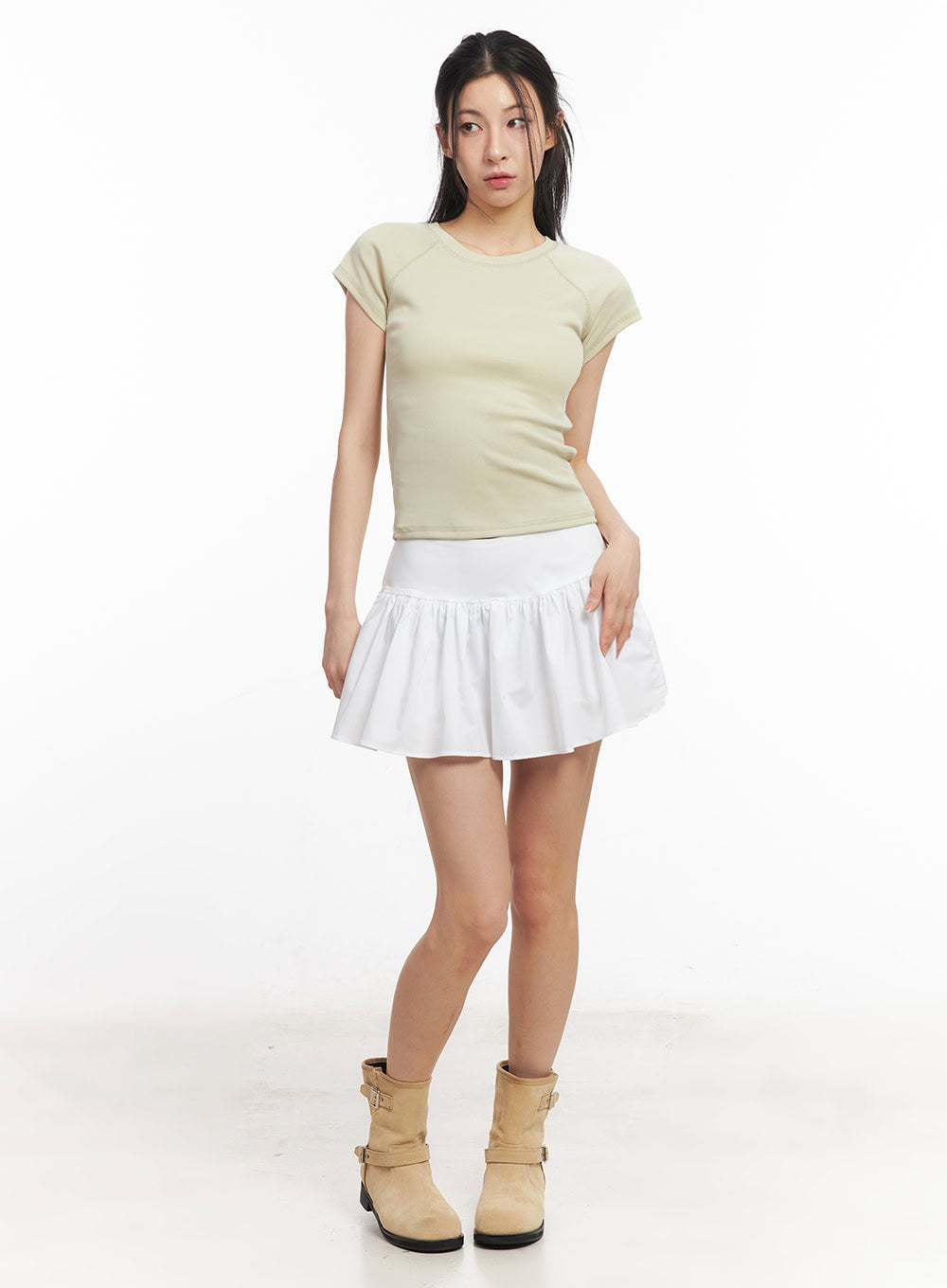 Flared Mini Skirt IU504