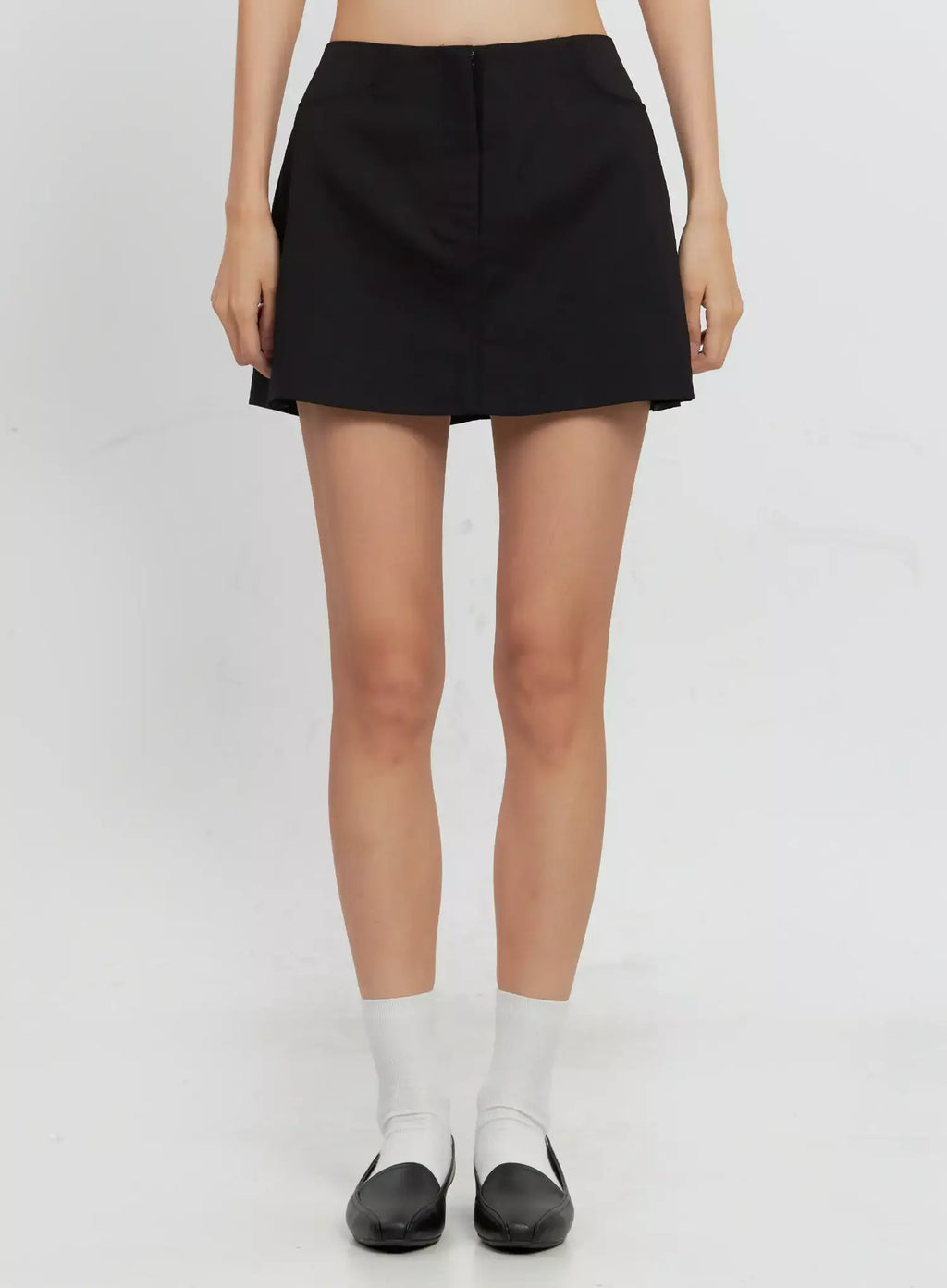 Low Rise Back-Band Skirt IL528