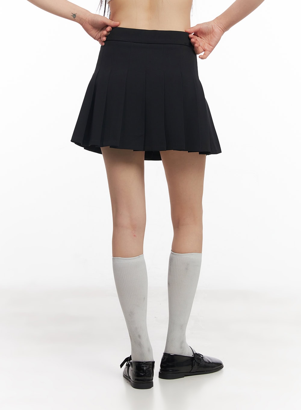 Classic Pleated Mini Skirt CY514