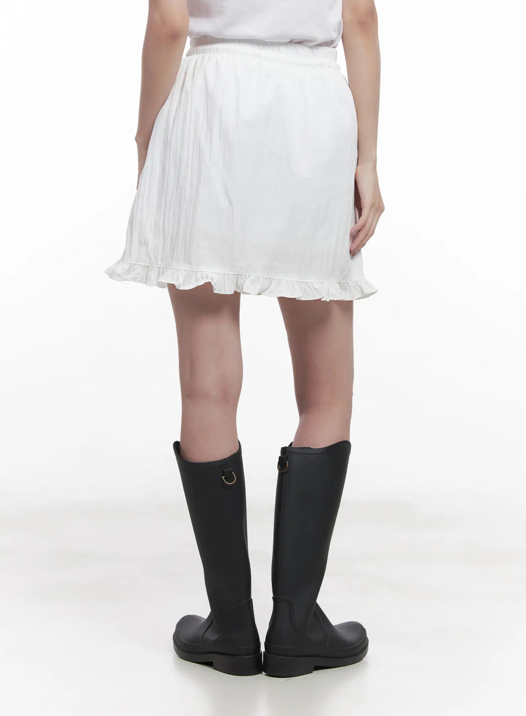 Frill Trim Mini Skirt CU523