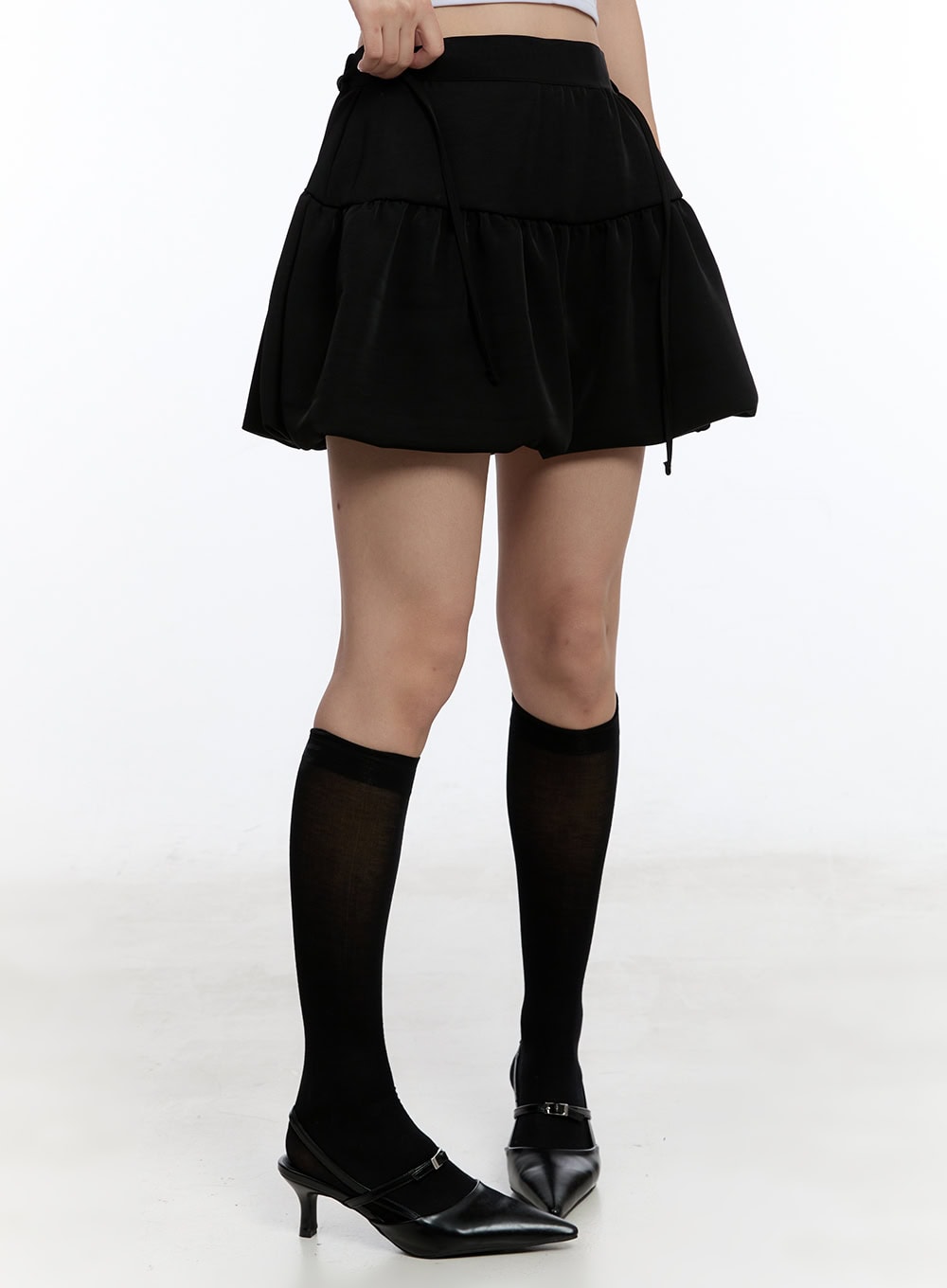 Ribbon Mini Skirt IU504