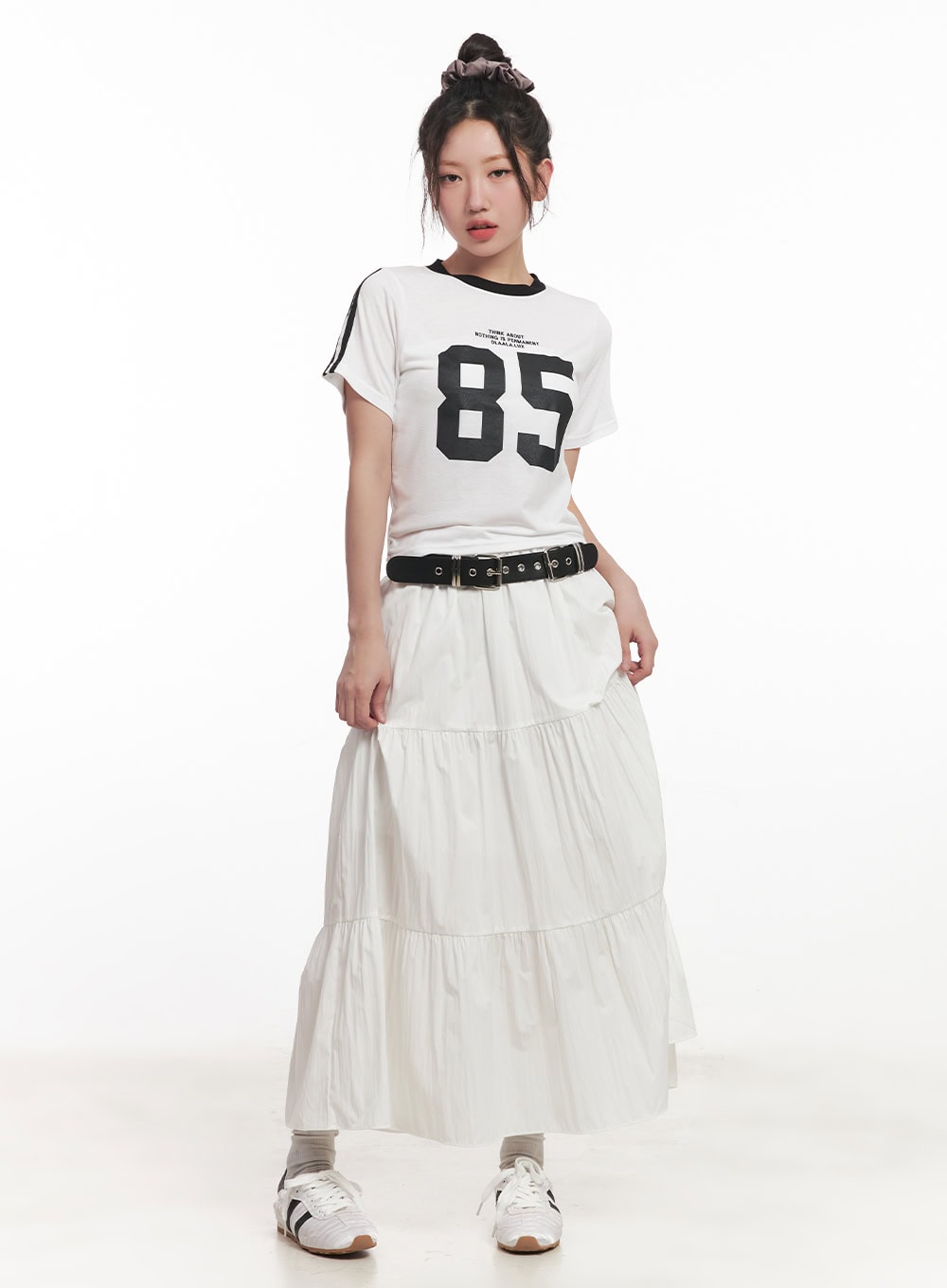 Tiered Maxi Skirt CA518