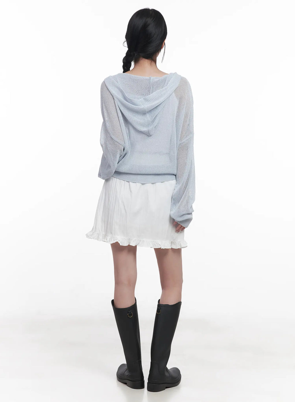 Frill Trim Mini Skirt CU523