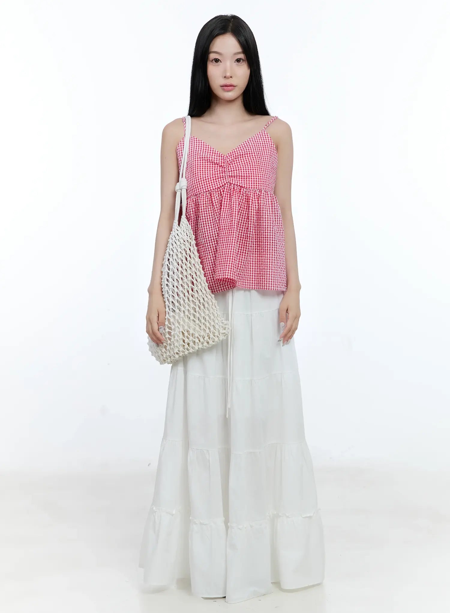 Tiered Frill Maxi Skirt CL530