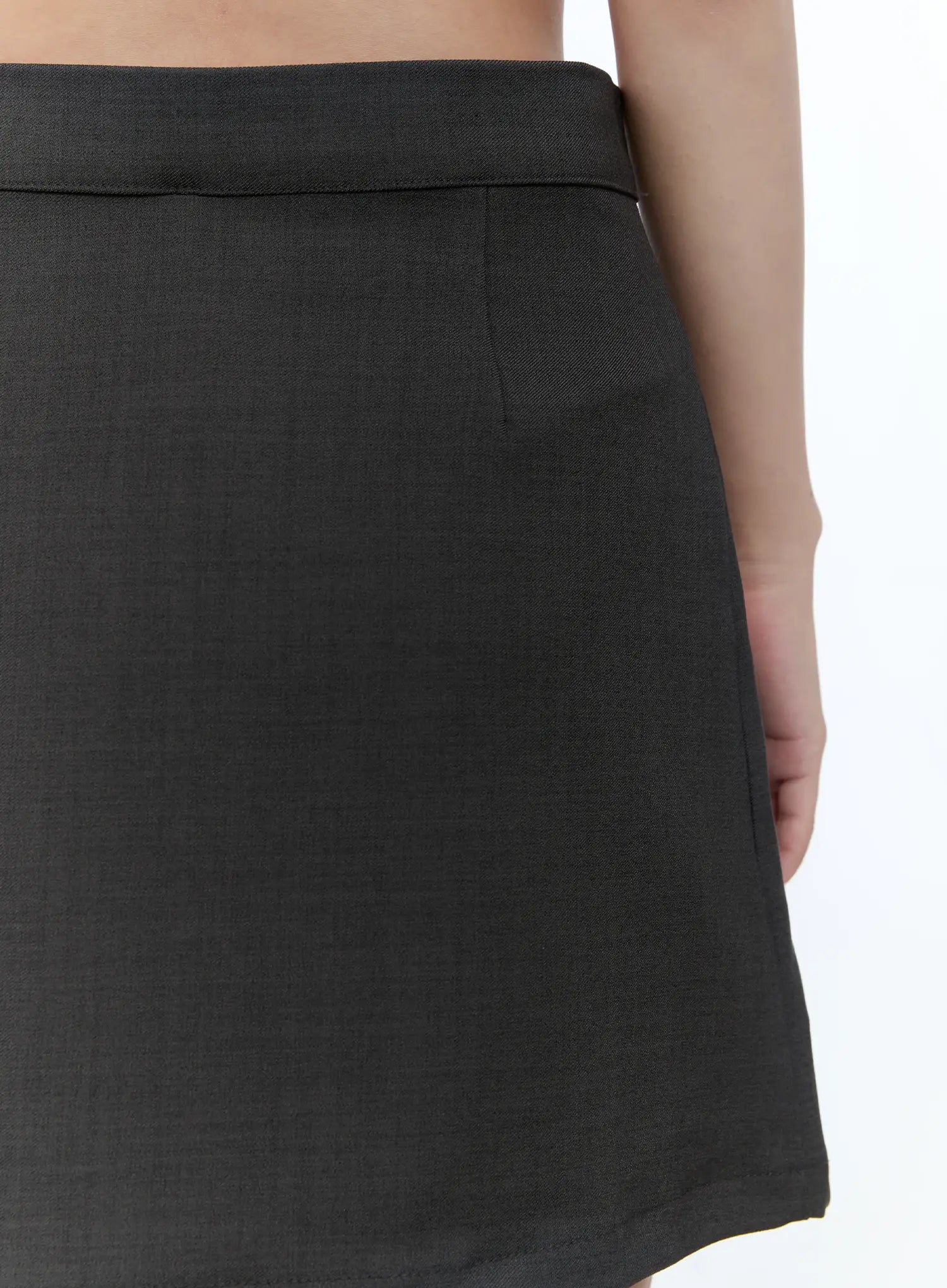 Slit Wrap Mini Skort CL530