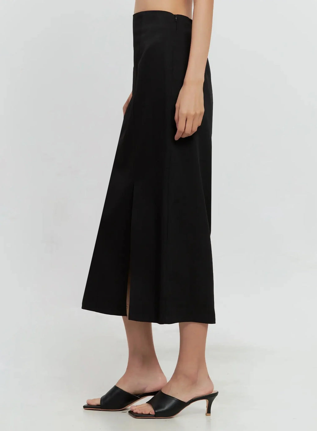 Side-Slit Midi Skirt IL528