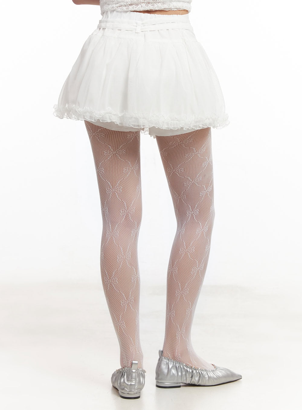 Royal Lace Frill Mini Skirt IM528