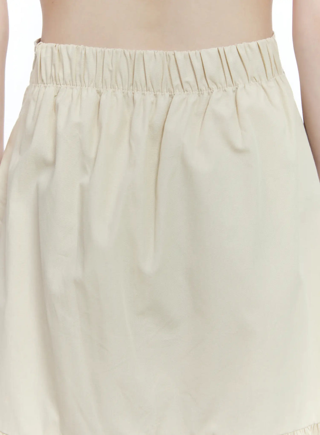 Cotton Tiered Midi Skirt CG507