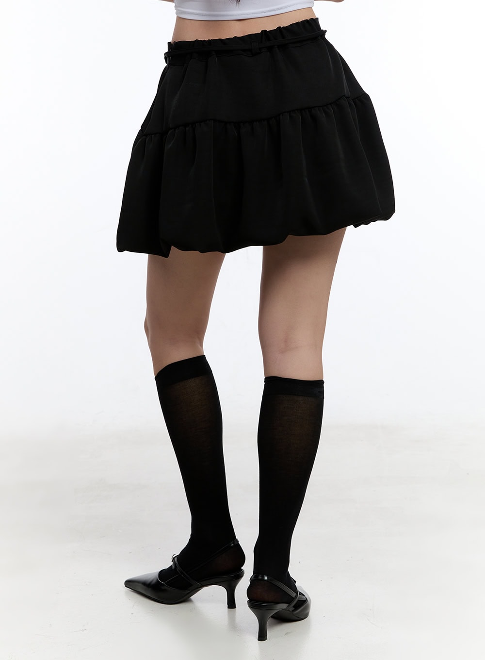 Ribbon Mini Skirt IU504