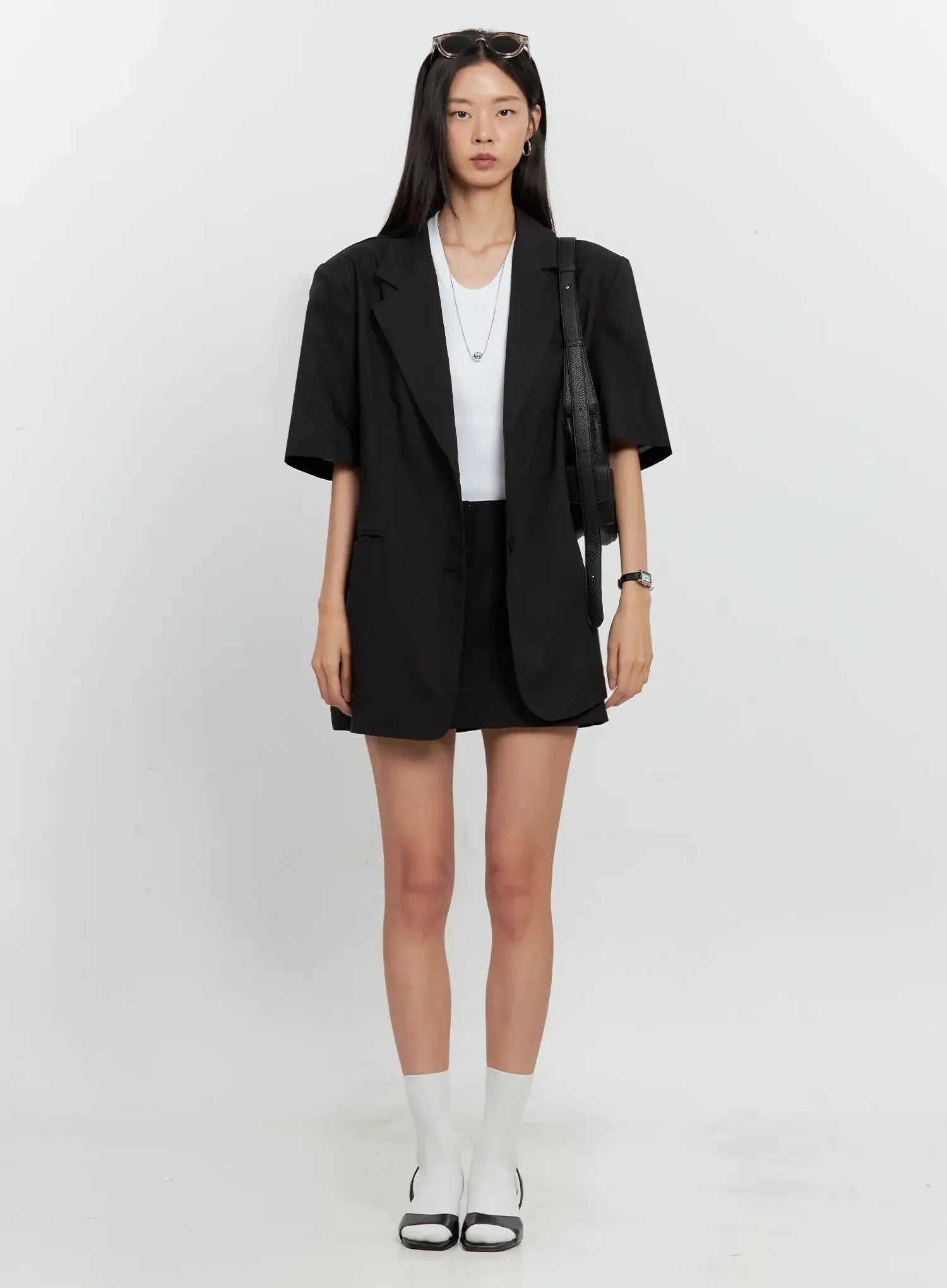 Low Rise Back-Band Skirt IL528