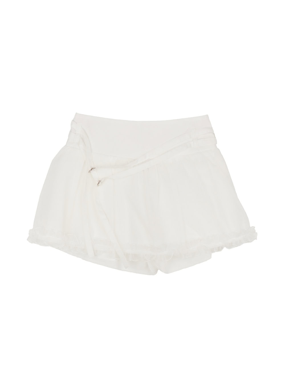 Royal Lace Frill Mini Skirt IM528