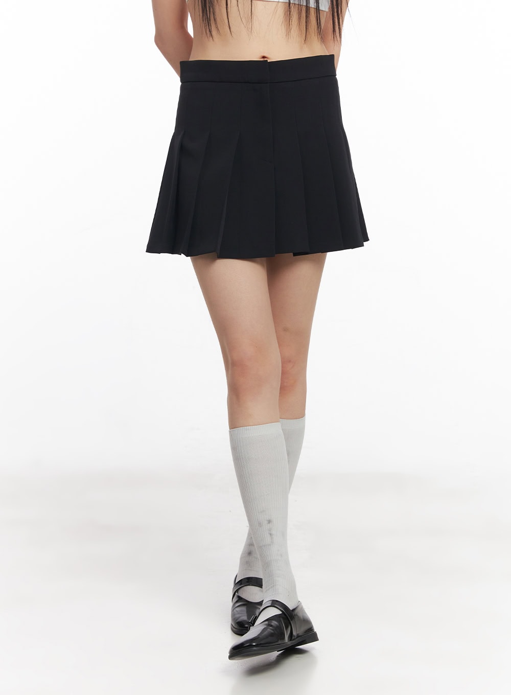 Classic Pleated Mini Skirt CY514
