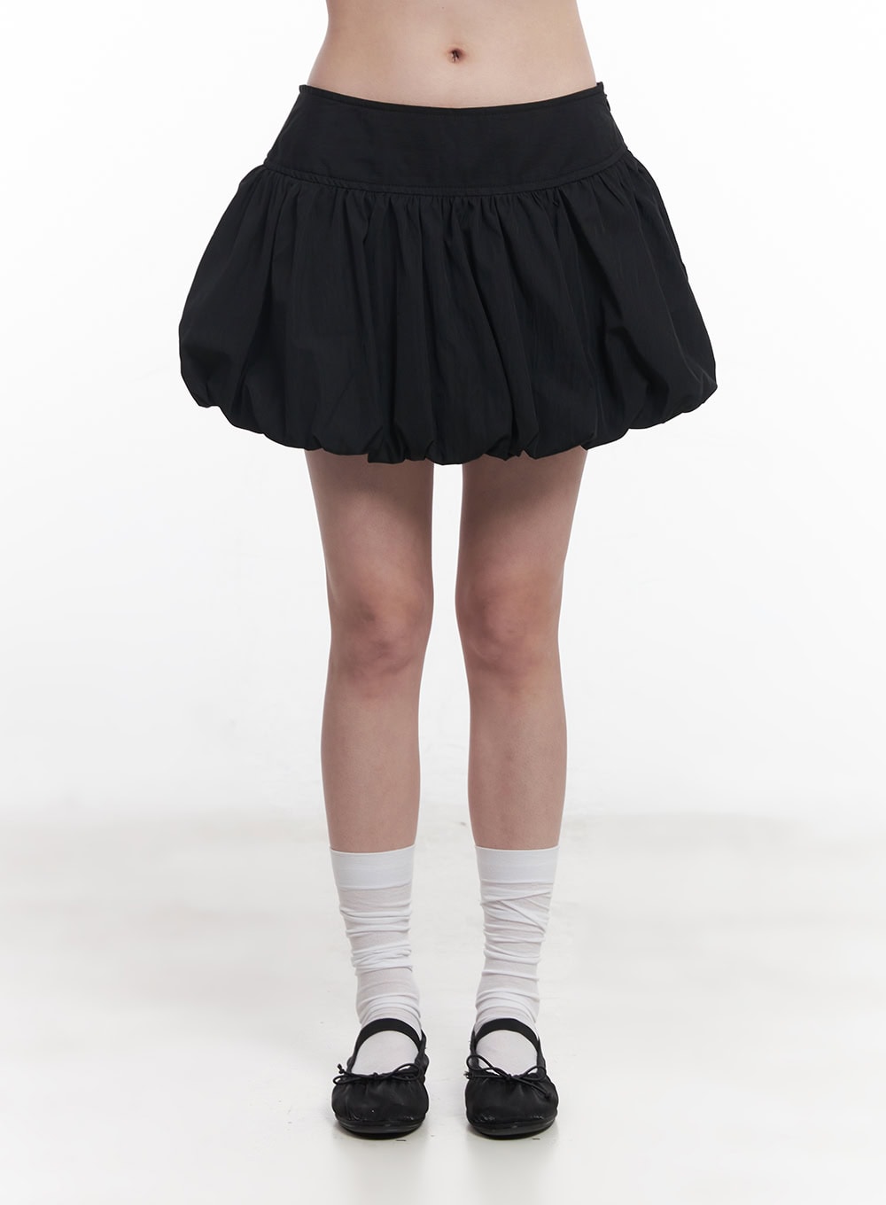 Low Rise Puffy Mini Skirt CY519
