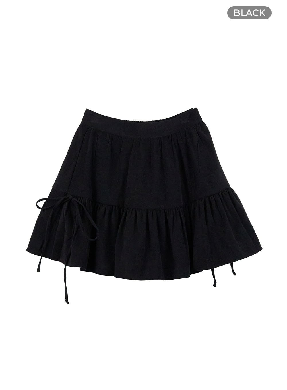 Ribbon Flare Mini Skirt OO421