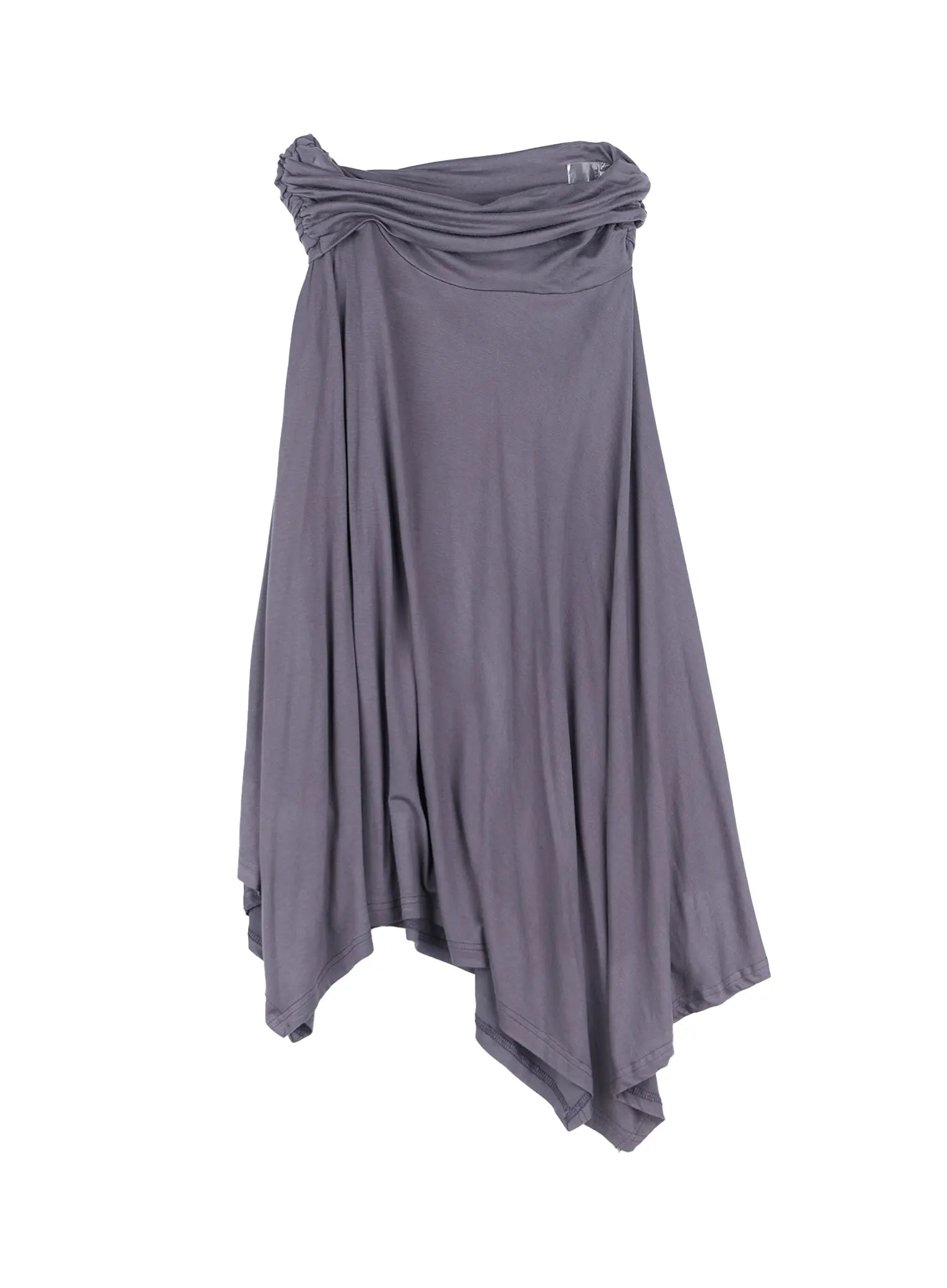 Asymmetric Frill Midi Skirt CL518