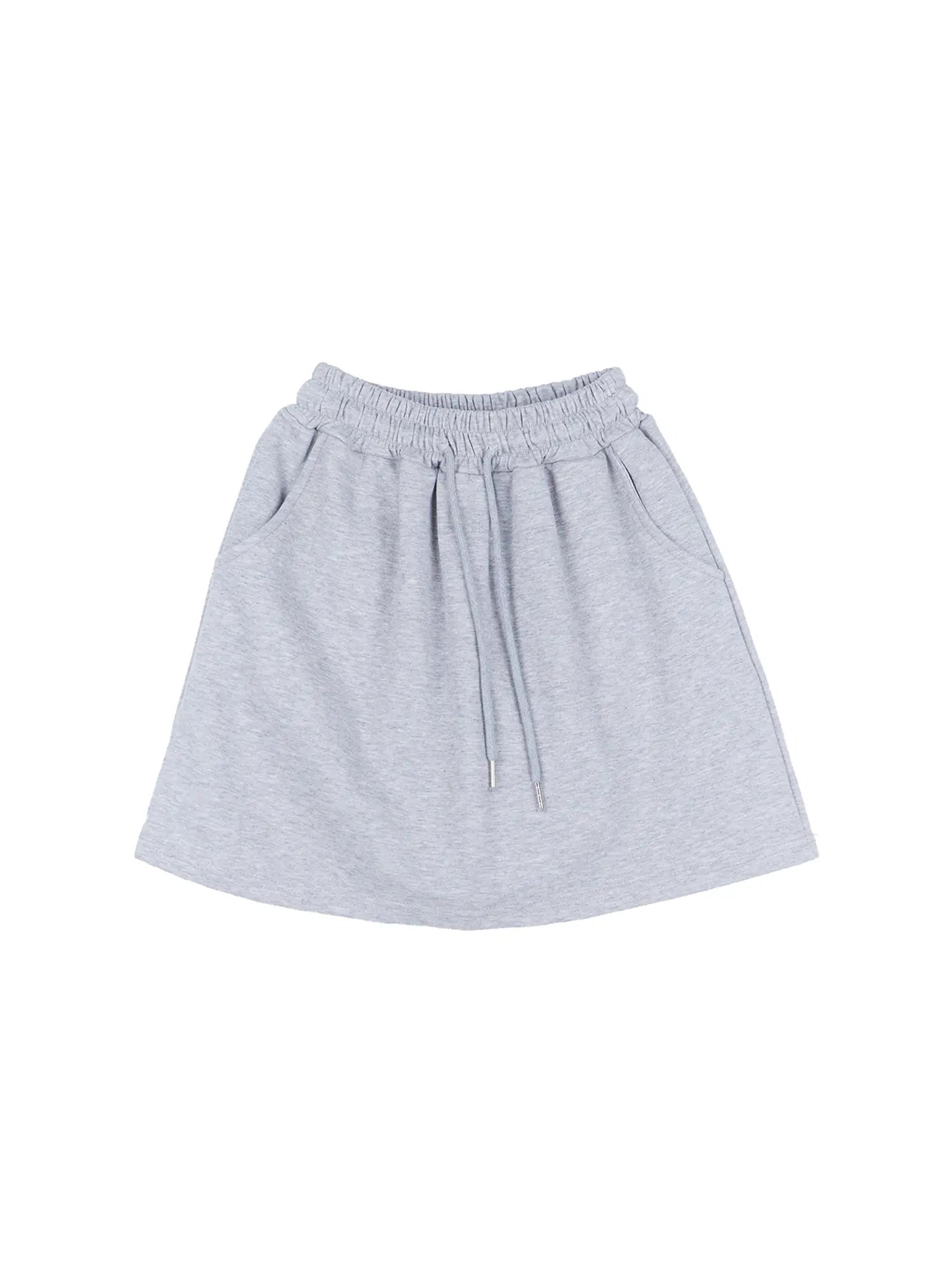 Drawstring Sweat Skirt CL518