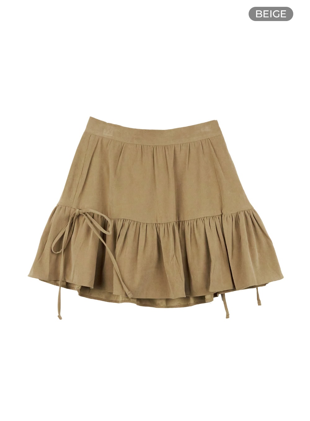 Ribbon Flare Mini Skirt OO421
