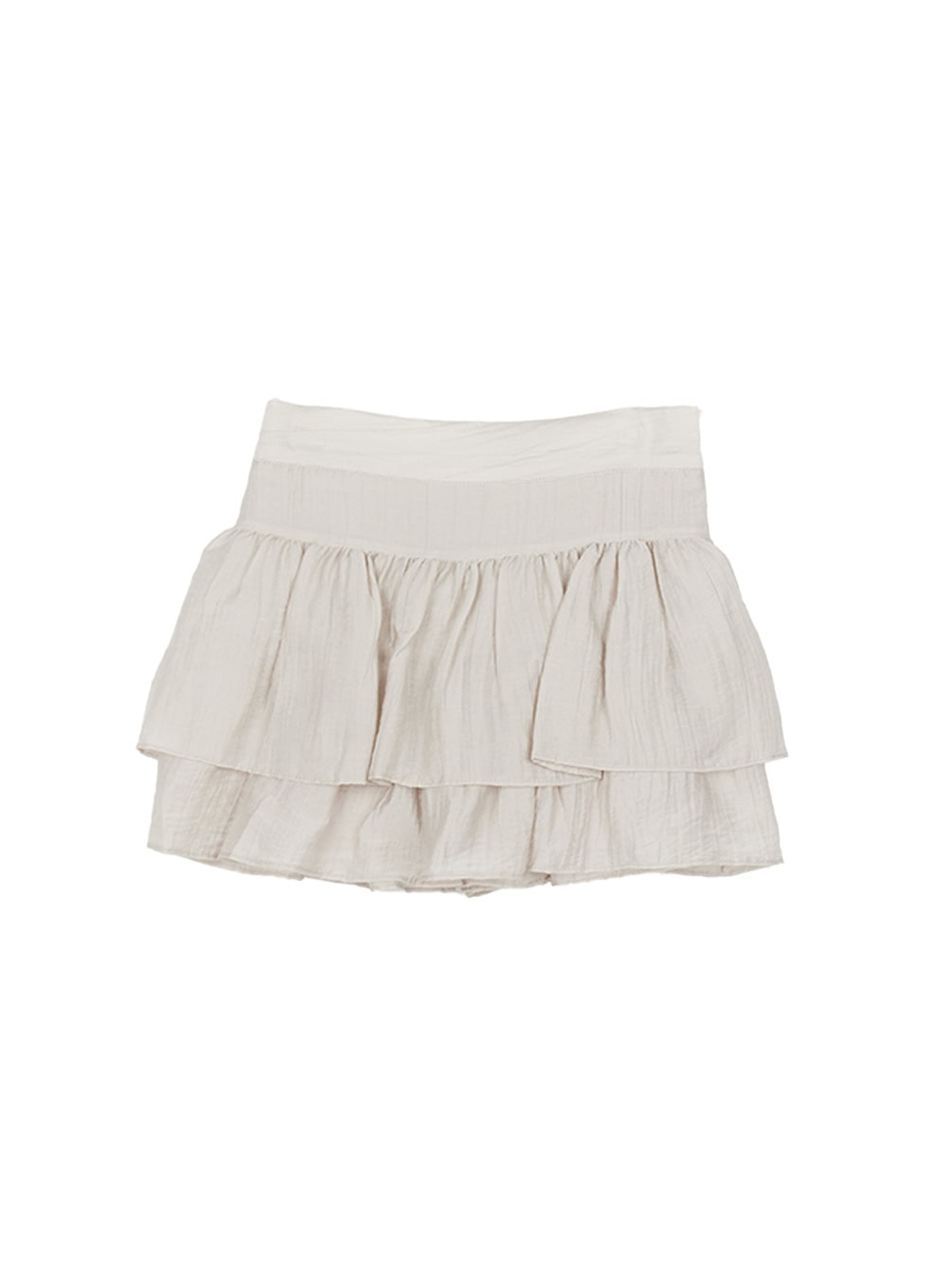 Ruffle Tiered Mini Skirt CY514
