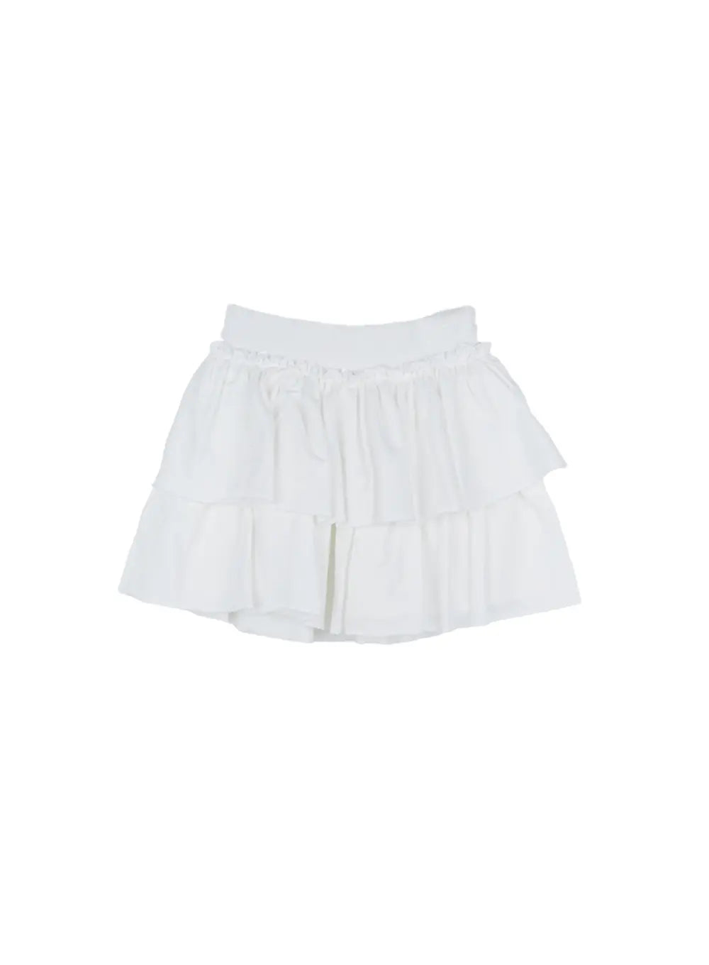 Tiered Ruffle Mini Skirt CL508