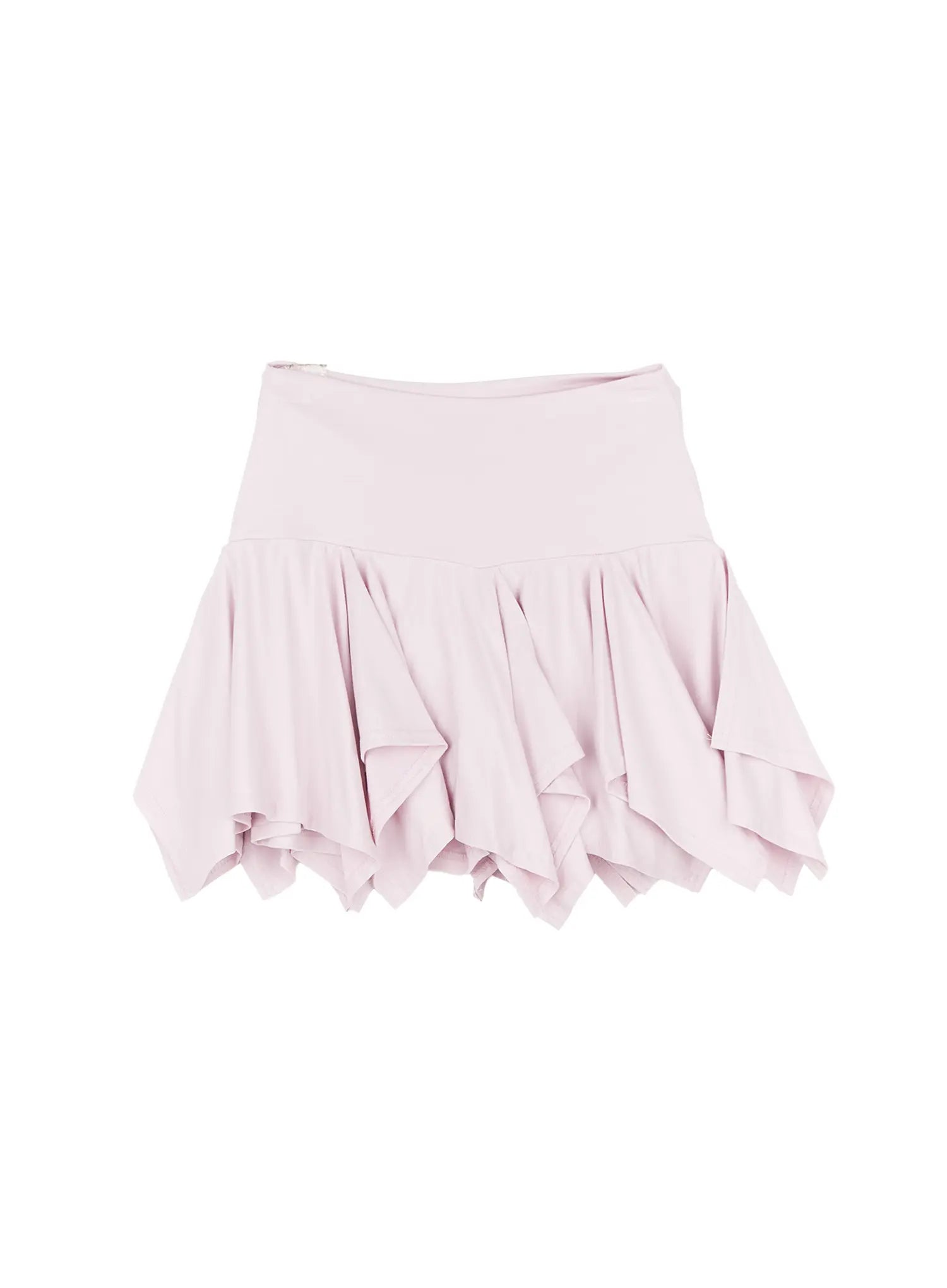 Flared Ruffle Mini Skirt CU520