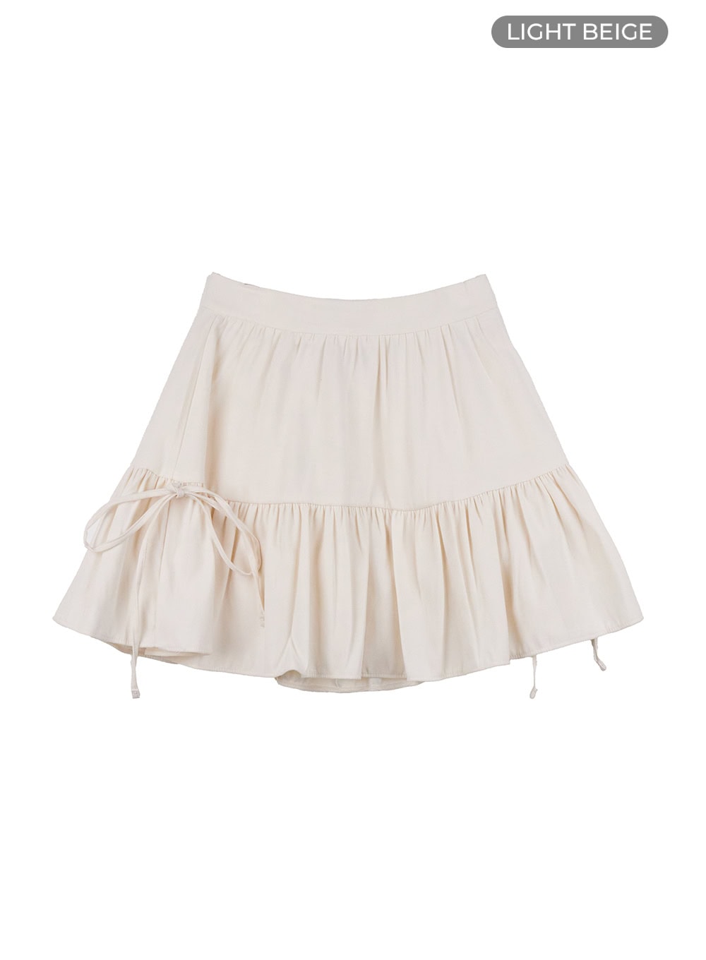 Ribbon Flare Mini Skirt OO421