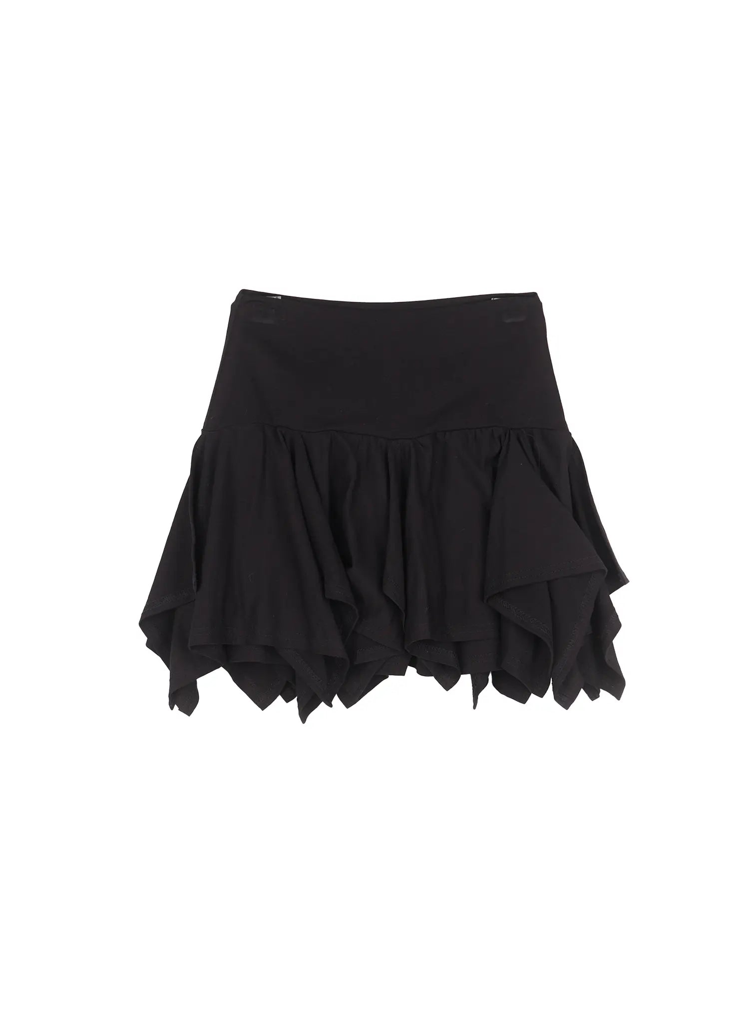 Flared Ruffle Mini Skirt CU520
